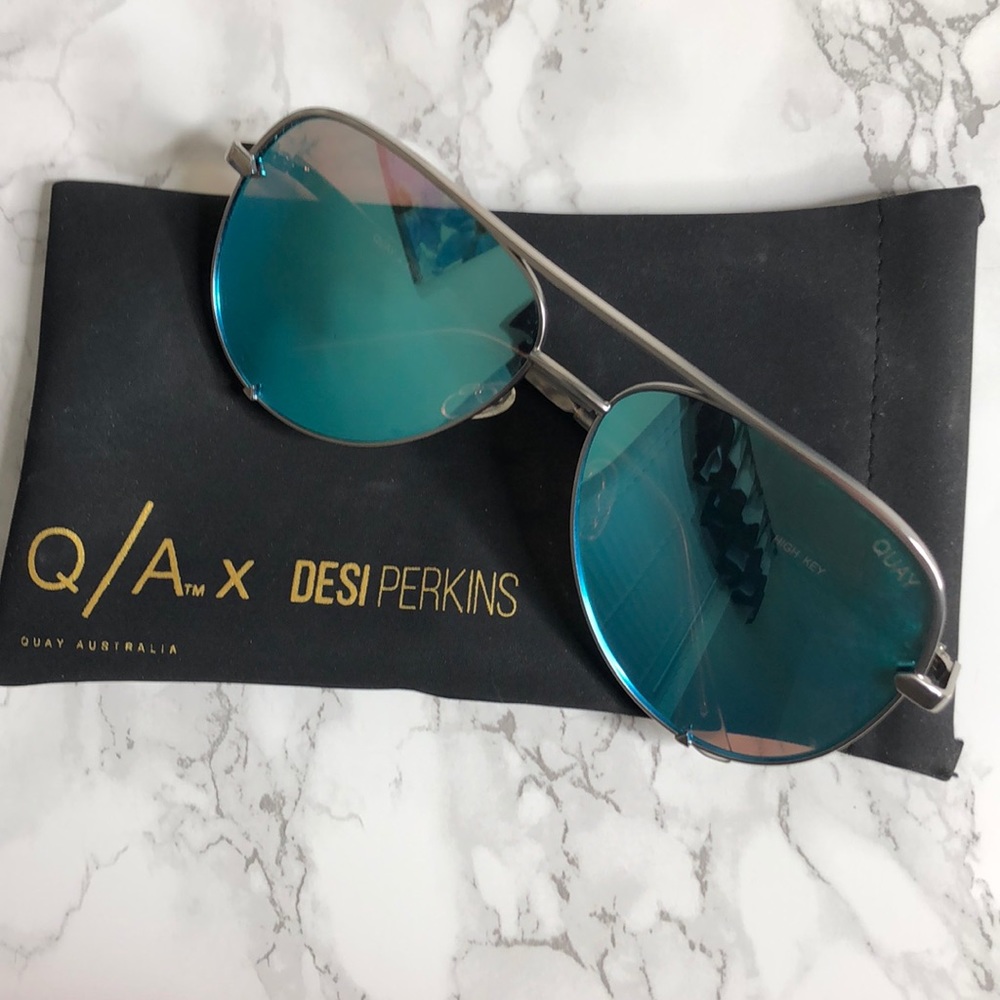 Quay x Desi High Key Blue